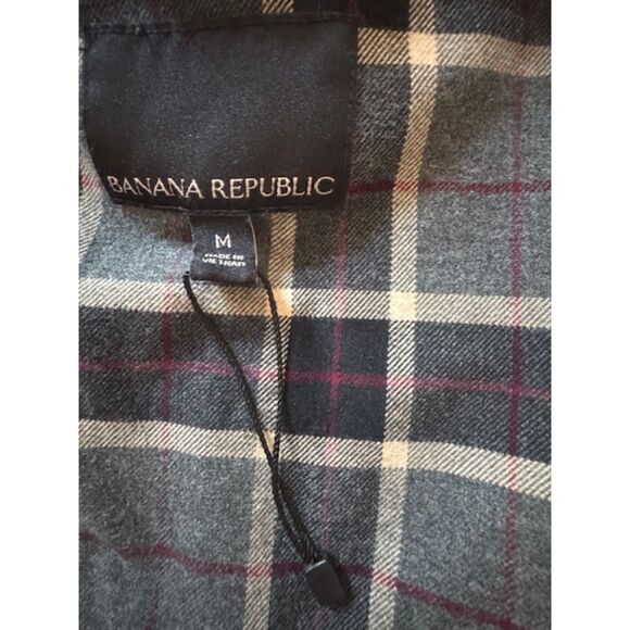 NWOT Men's Banana Republic Water resistant field, chore,utility, M, olive green - Picture 7 of 11